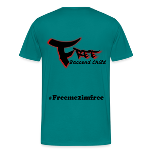 Chain Gang Free Baccend Child T-Shirt - teal