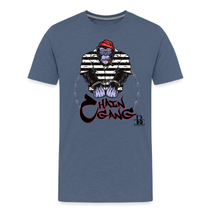 Chain Gang Free Baccend Child T-Shirt - heather blue