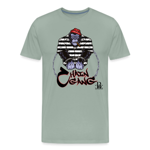 Chain Gang Free Baccend Child T-Shirt - steel green