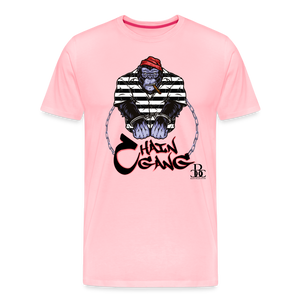 Chain Gang Free Moneybags T-Shirt - pink