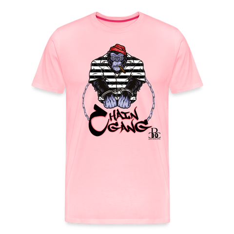 Chain Gang Free Moneybags T-Shirt - pink