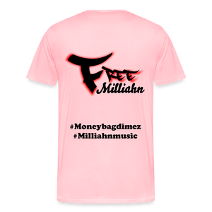 Chain Gang Free Moneybags T-Shirt - pink