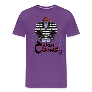 Chain Gang Free Moneybags T-Shirt - purple