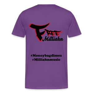 Chain Gang Free Moneybags T-Shirt - purple