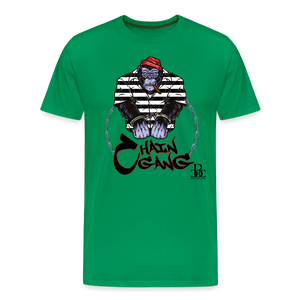 Chain Gang Free Moneybags T-Shirt - kelly green