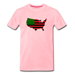 AFRICAN AMERICAN COUNTRY T SHIRT - pink