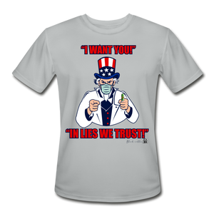 Uncle sam "In lies we trust!" - silver