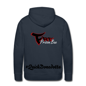 Chain Gang Free Prison Bae Men’s Premium Hoodie - navy