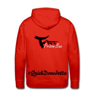 Chain Gang Free Prison Bae Men’s Premium Hoodie - red