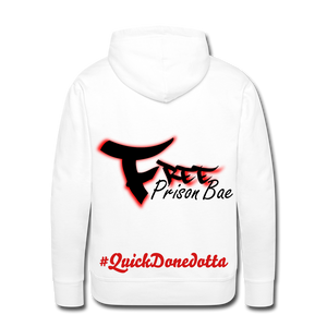 CHAIN GANG FREE PRISON BAE Men’s Premium Hoodie - white