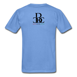 Nubian Queen Short Sleeve T-Shirt - carolina blue