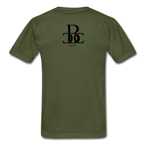 Nubian Queen Short Sleeve T-Shirt - military green