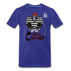 Chain Gang T-Shirt - royal blue