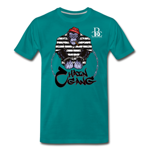 Chain Gang T-Shirt - teal