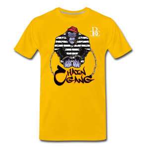 Chain Gang T-Shirt - sun yellow