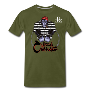 Chain Gang T-Shirt - olive green